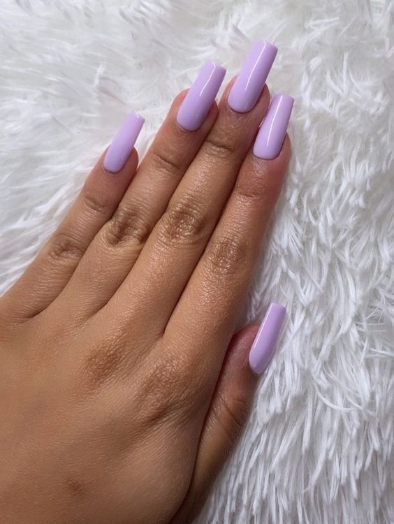 Lilac Love Affair 
 Spring Nails ideas 2024 