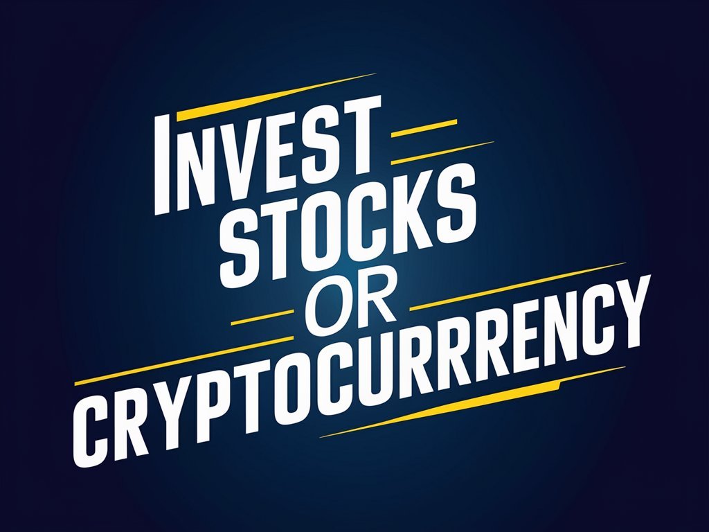 Invest in Stocks or Cryptocurrency