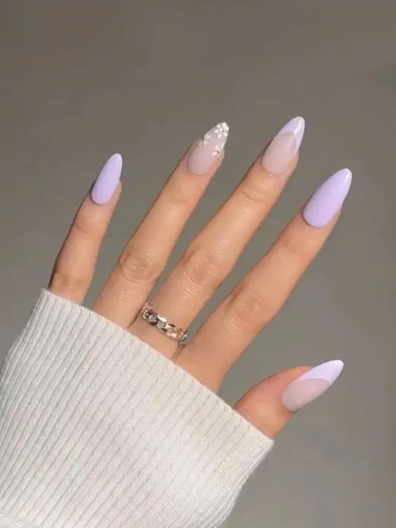 Lilac Love Affair Spring Nails