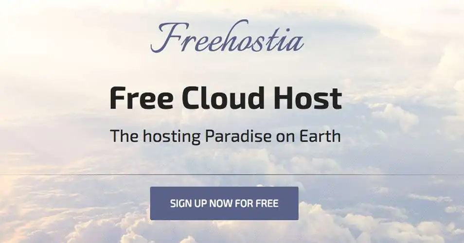 FreeHostia offers free hosting services