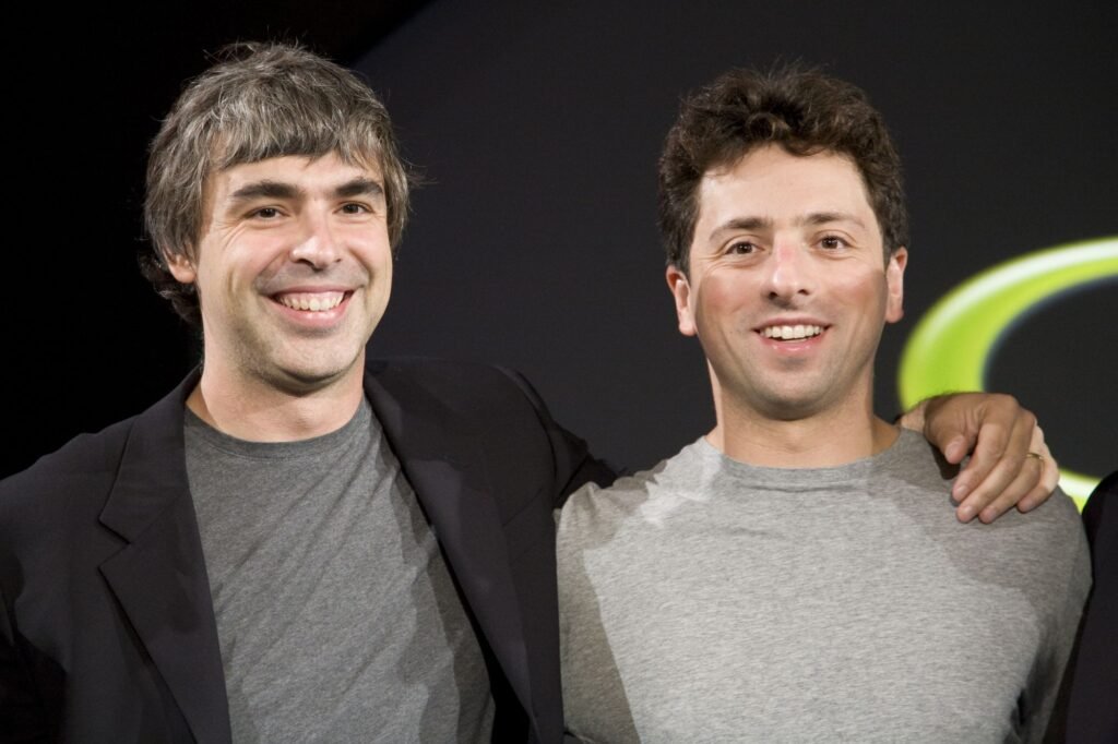 Larry Page & Sergey Brin - Google Guys! (Estimated Net Worth: $120.7 Billion - Each)