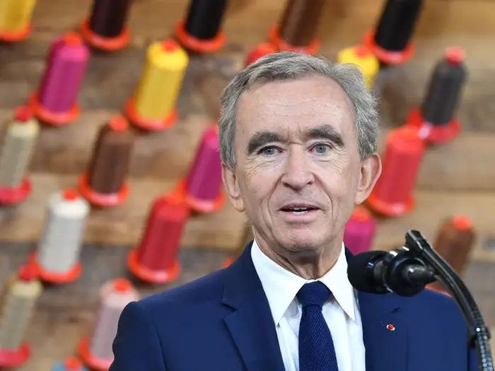 Bernard Arnault - King of Luxury Brands rank 2 at list of the world richest people with the Estimated Net Worth of  $154.1 Billion