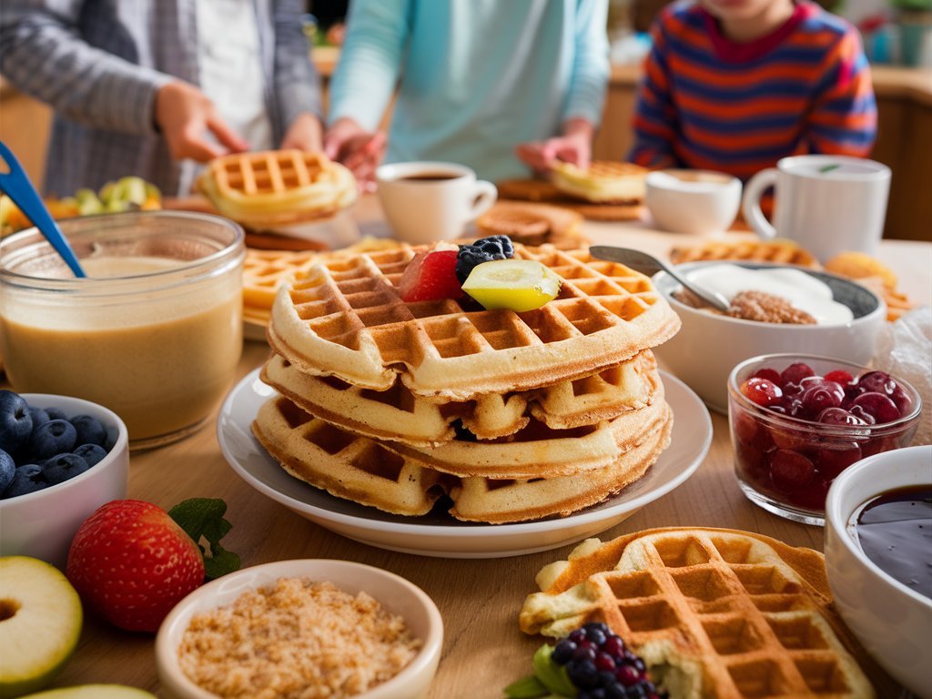 Weekend Waffle Party