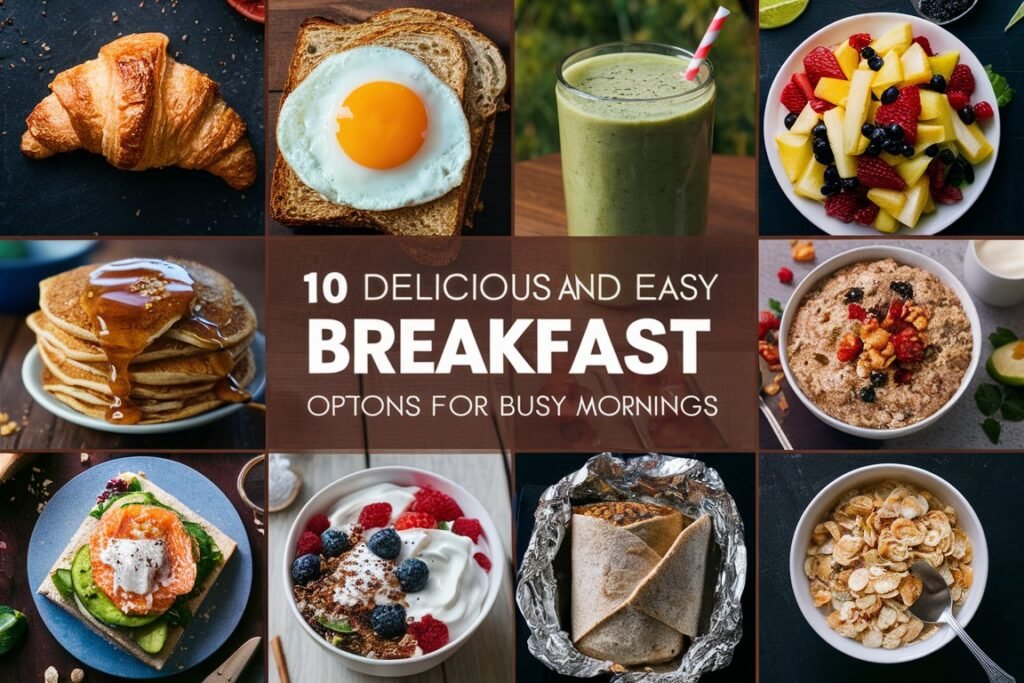 10 delicious and easy breakfast ideas for busy mornings