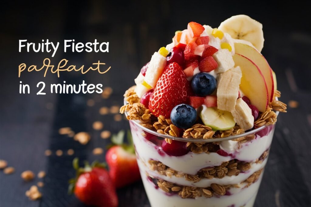 Fruity Fiesta a perfect and easy breakfast idea