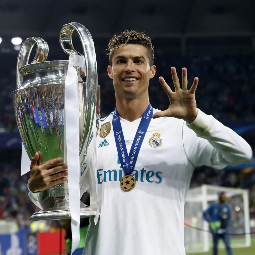 Ronaldo has won 33 trophies in his career