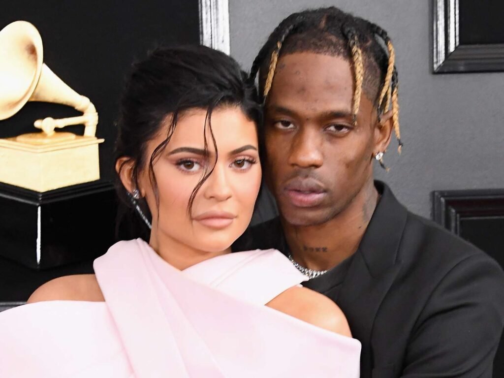 Kylie Jenner and Travis scott