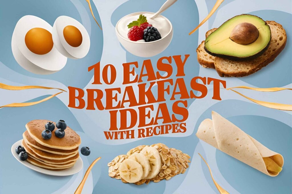 10 easy breakfast ideas with recepies