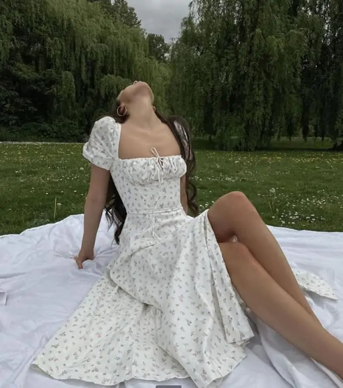 Floral Print cute Summer Beach Dress