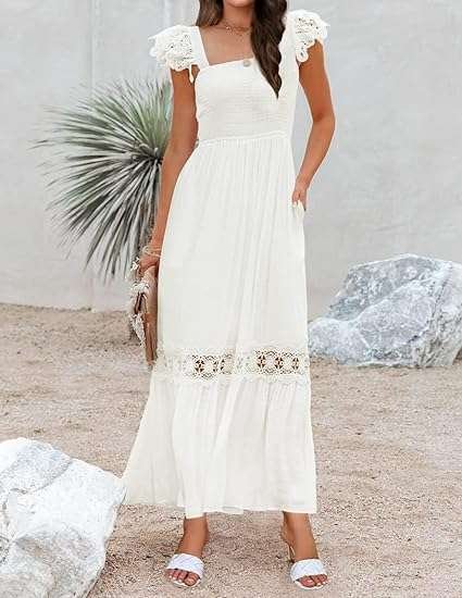 flowy A-line maxi dress