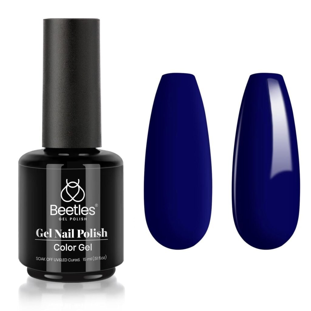 Ocean Blue nail polish color