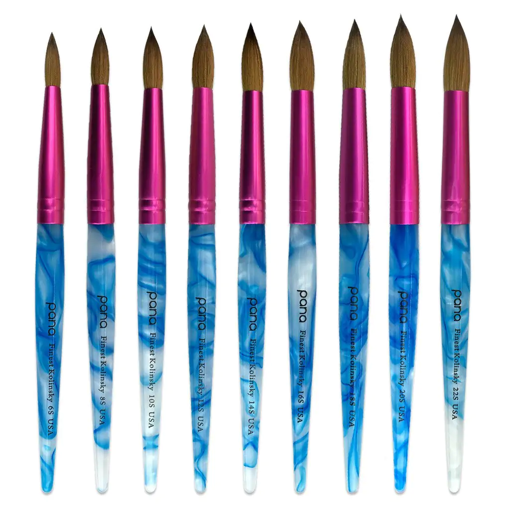 Pana USA Kolinsky Acrylic Nail Brush
