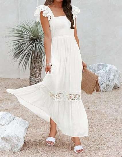 flowy A-line maxi dress