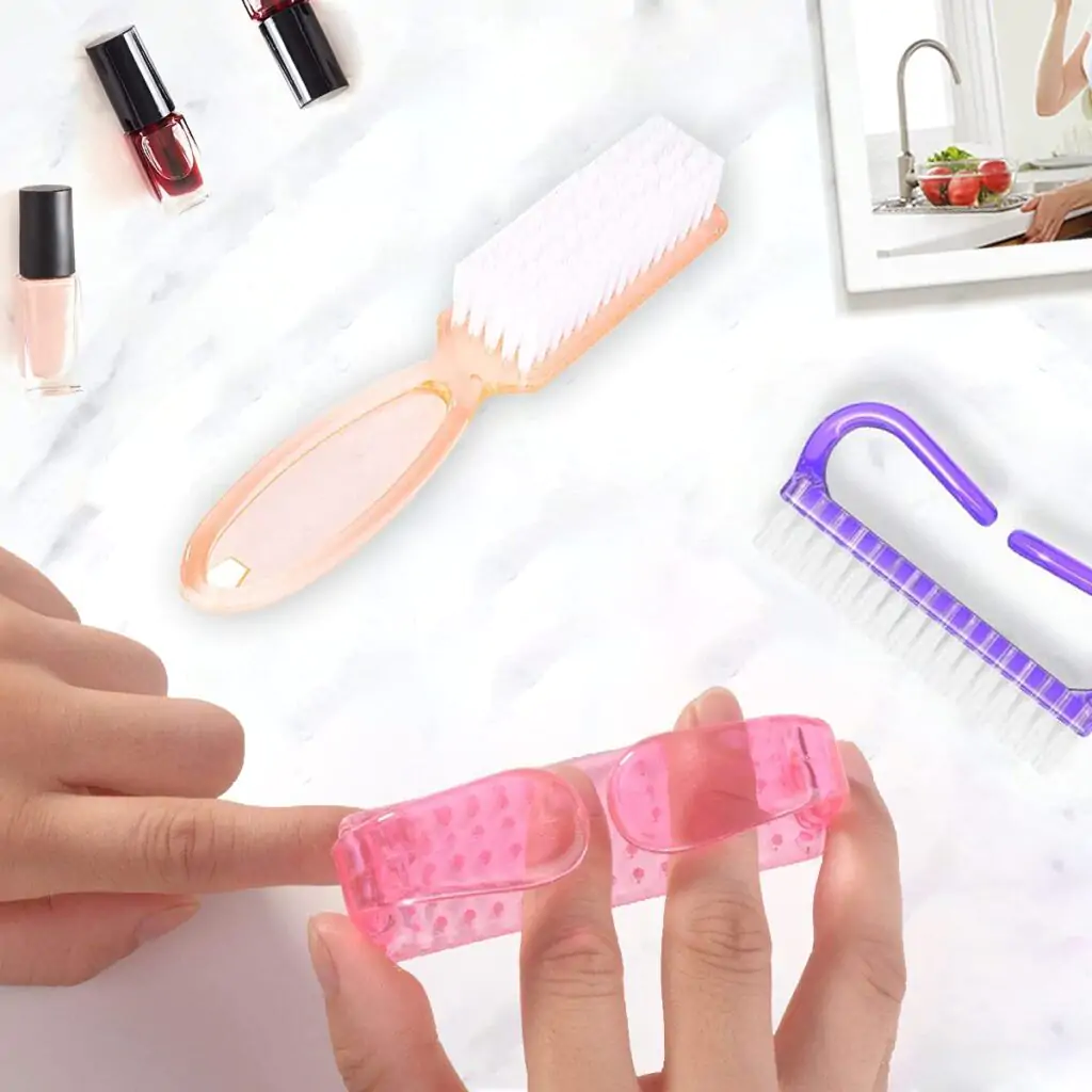 Handle Grip Nail Brush