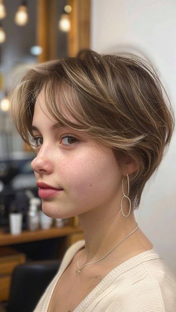 Pixie Cut hairstyle for thin hair