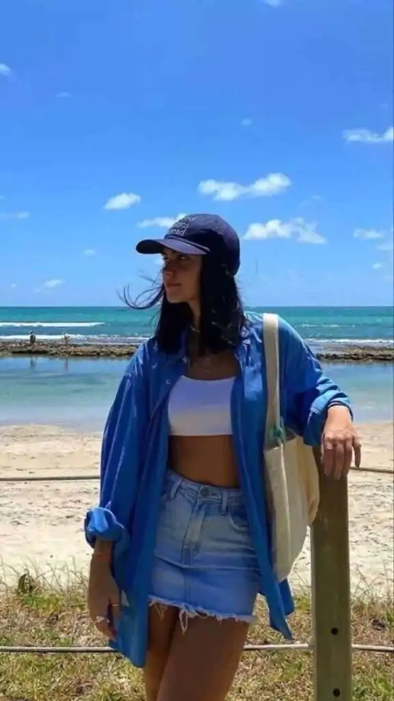 Beachy Casual Look