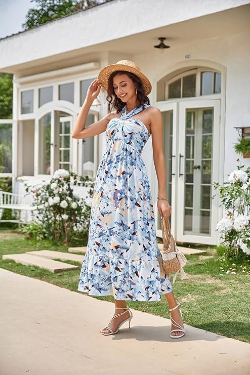 Flowy A Line Maxi Dress