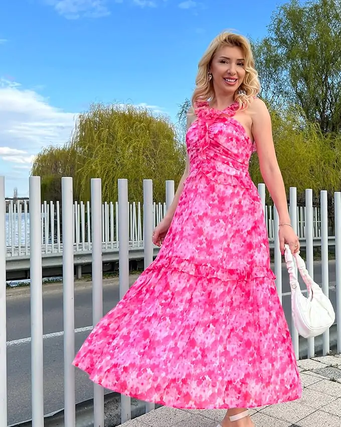 Flowy Midi Dress