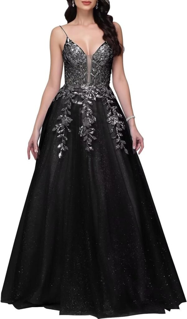 A-Line prom Dress