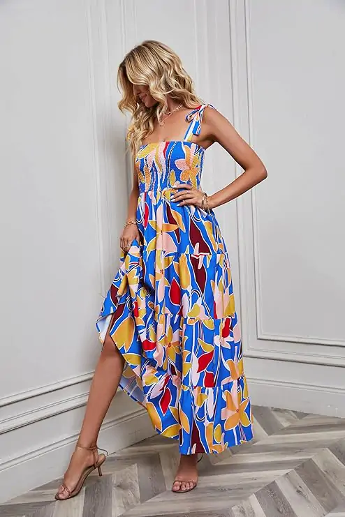 Beach Swing Party Maxi Dress