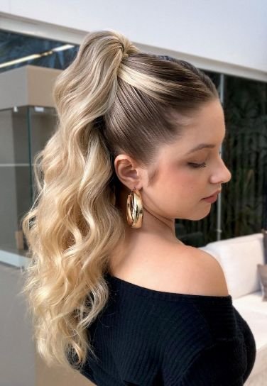 Beautiful High Ponytail Hairstyles