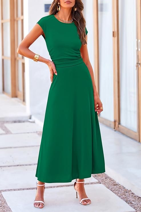 Crop Top High Waist Midi Skirt Set