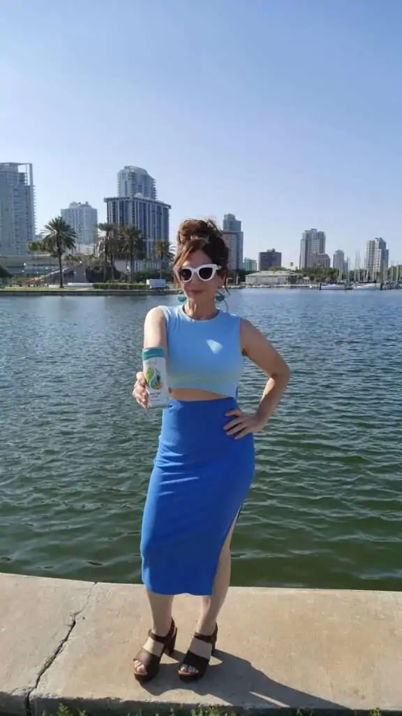 Sleeveless Cutout Side Bodycon Midi Dress