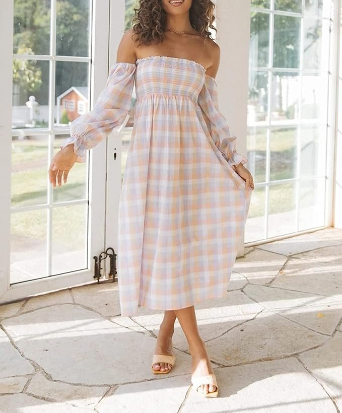 Gingham Dress