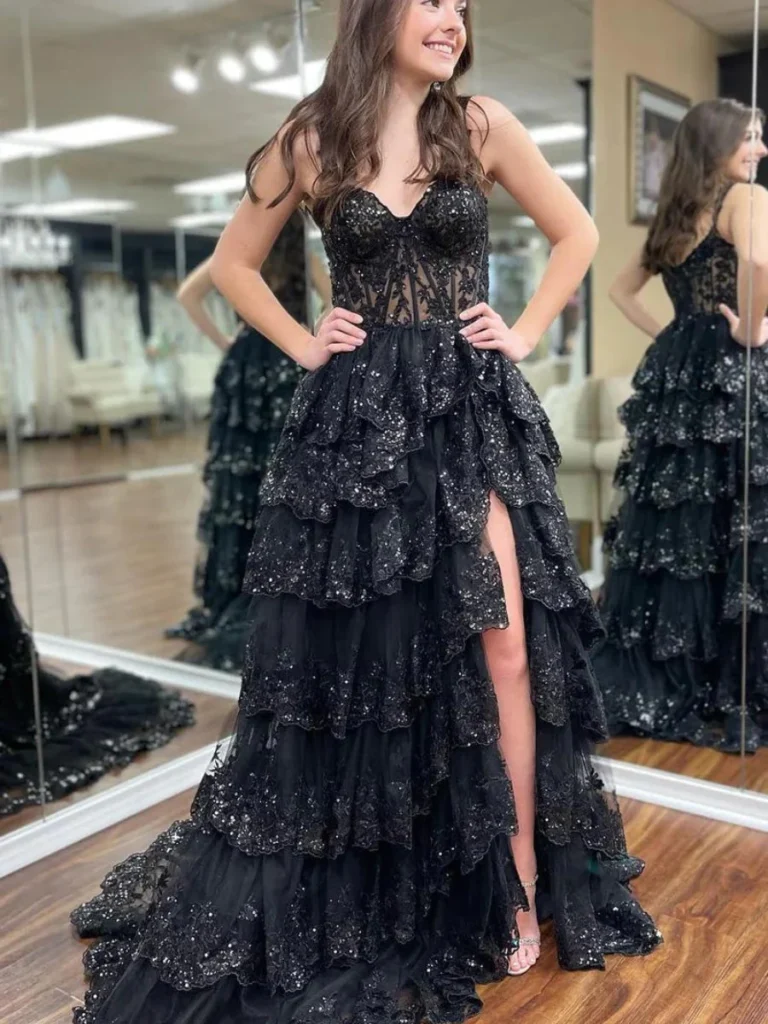 Lace Prom Dress