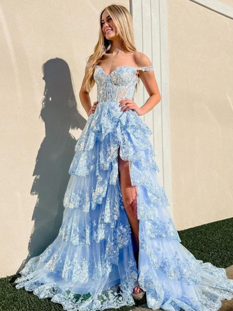 Lace Prom Dress