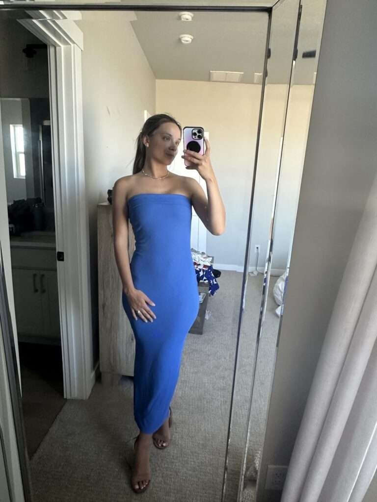 Summer Bodycon Maxi Tube Dress