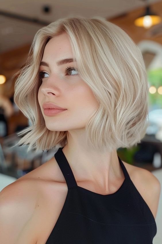 Textured Bob hairstyle