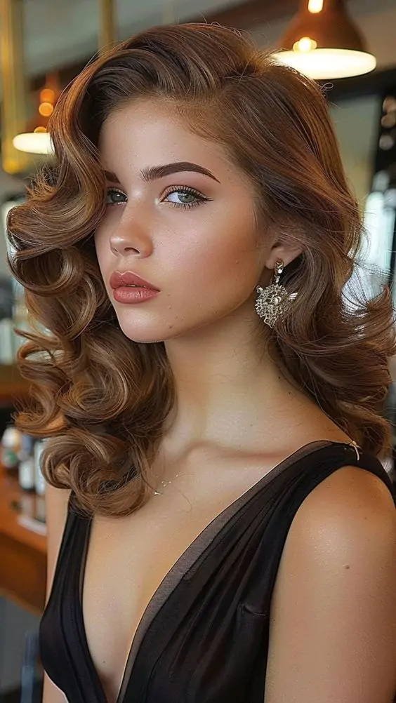Tousled Waves Hairstyle