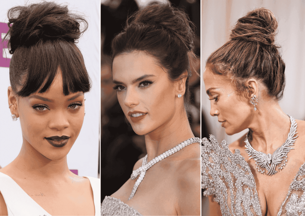 12 Best Messy Buns Hairstyle of Celebrities