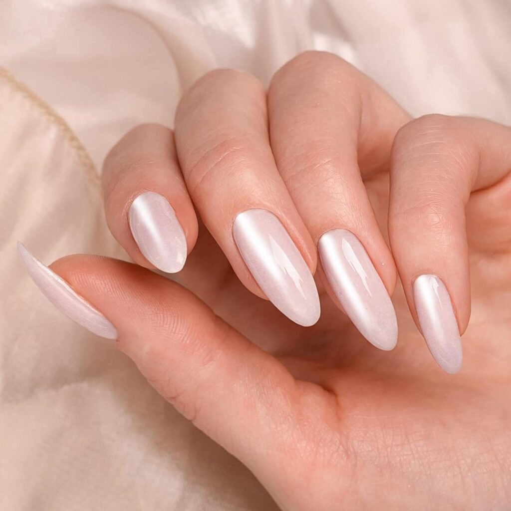 Glazed Mirror aummer Nails