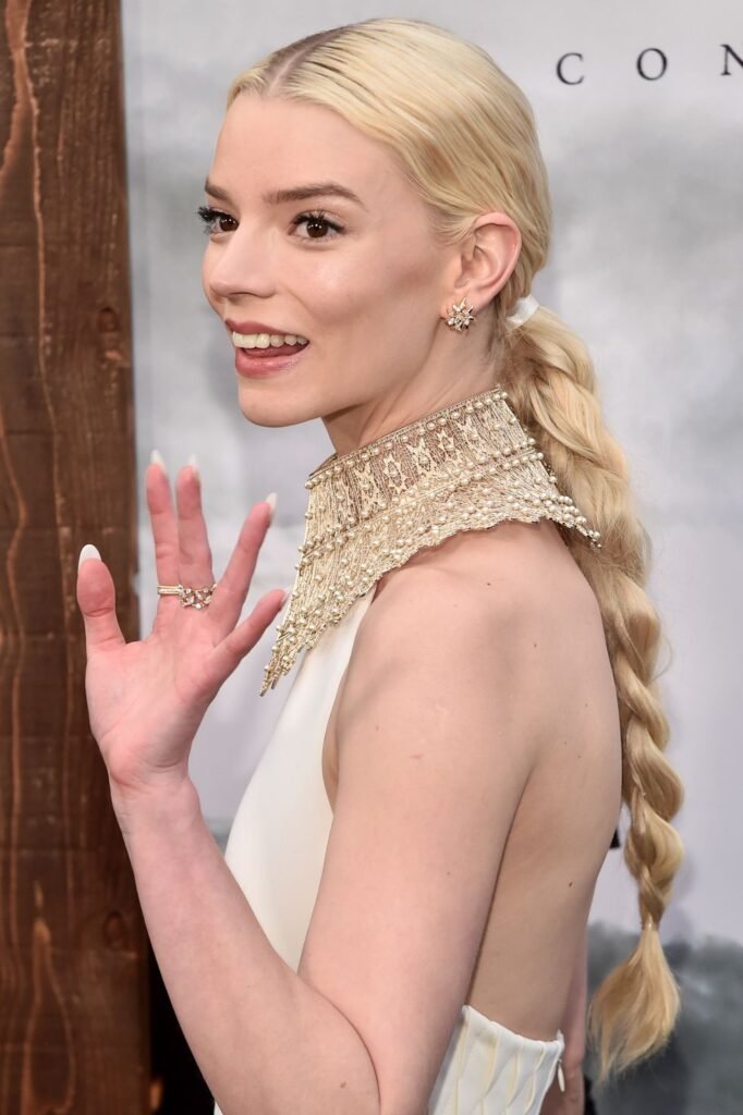 long rope braided hairstyle