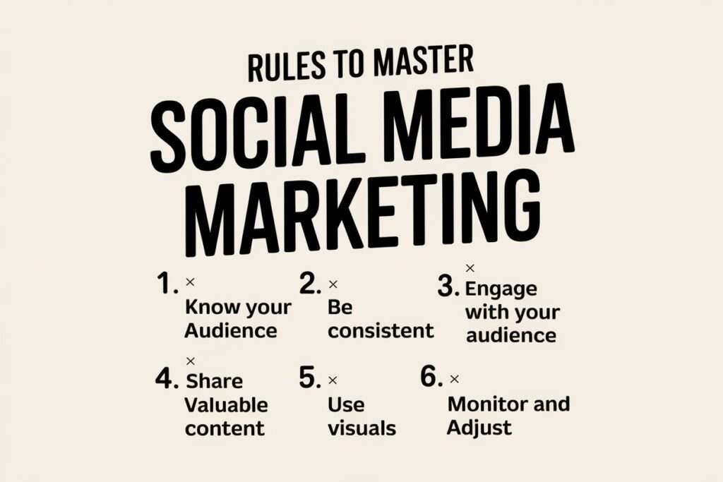 Social media marketing is crucial for businesses today. If you want to grow your brand, reach more customers, and increase sales, mastering social media marketing is essential. Here are ten simple rules to help you succeed in 2024.