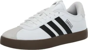 adidas Women's VL Court 3.0 Sneaker. Soft suede upper for a classic footwear look and feel