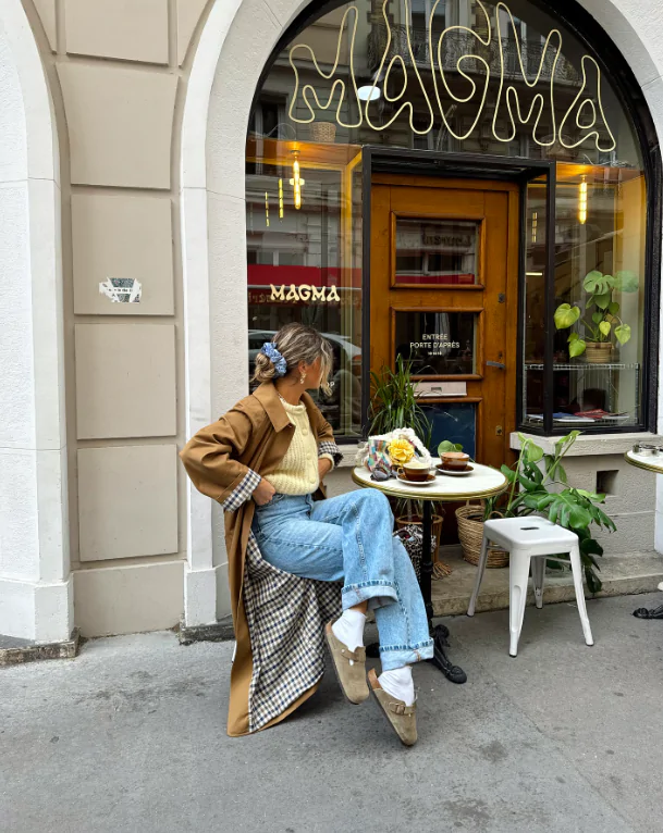 A chunky knit sweater paired with tailored cropped pants and ankle boots. Add a trench coat for a stylish layer. Why It Works: Spring can still bring chilly days, so layering is key. This outfit is perfect for cooler mornings or evenings and can be easily transitioned as the day warms up.