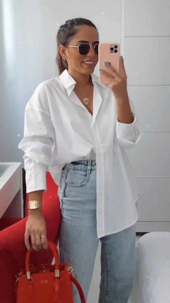 Figuring out how to wear oversized shirts can be a tall order. From button-downs to graphic tees, here are 15 stylish oversized shirt outfit ideas.
