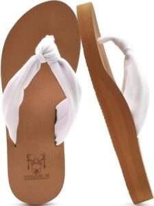 Summer Beach Walking Thong Cushion Sandals Slip On Indoor Outdoor