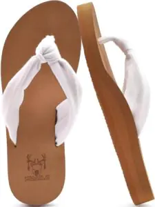 Summer Beach Walking Thong Cushion Sandals Slip On Indoor Outdoor