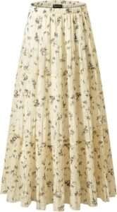 Flared Maxi Skirts