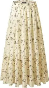 Flared Maxi Skirts