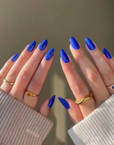Electric blue is vibrant, bright, and creates a lovely contrast against summer skies,” adds Los Angeles-based nail artist Sarah Chue. Her pick for this trend is Orly’s It’s Brittney Beach, which is slightly deeper and oceanic, but just as scintillating. I also like ILNP’s Blueprint, which is swirled with glitter that has a light blue shift.