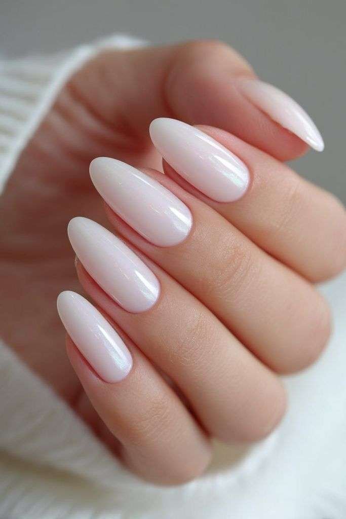 This sophisticated nail art style is most commonly known as a French Ombre or a Faded French Manicure. It is a modern, seamless variation of the classic white-tipped French manicure. French Fade / Baby Boomer Nails: These are the professional names for this look, where the white tip and pink base blend into a smooth gradient instead of having a sharp line.