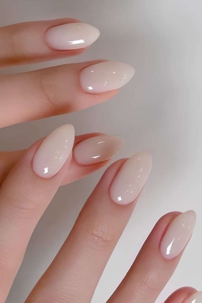 This sophisticated nail art style is most commonly known as a French Ombre or a Faded French Manicure. It is a modern, seamless variation of the classic white-tipped French manicure. French Fade / Baby Boomer Nails: These are the professional names for this look, where the white tip and pink base blend into a smooth gradient instead of having a sharp line.