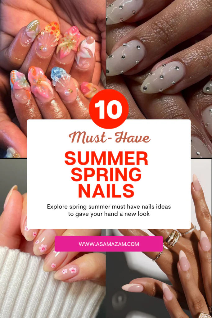Spring/Summer 2026 nails are set to bloom with natural elegance and playful flair. Experts say earthy greens and soft neutrals (think olive and cream) will dominate, evoking a grounded, artful vibe. Warm peachy nudes and pastel shades will brighten up tips with a feminine glow.