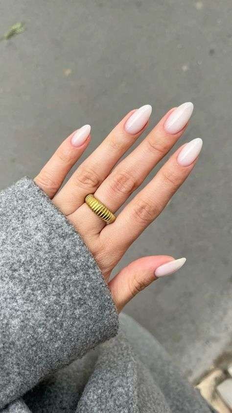 Milky white nails are the ultimate "clean girl" staple for 2026, offering a soft, semi-translucent finish that sits perfectly between a sheer nude and an opaque white. Unlike a stark "white-out" look, this style has a cloudy, blurred effect that mimics the appearance of skim milk or white jade [1, 5]