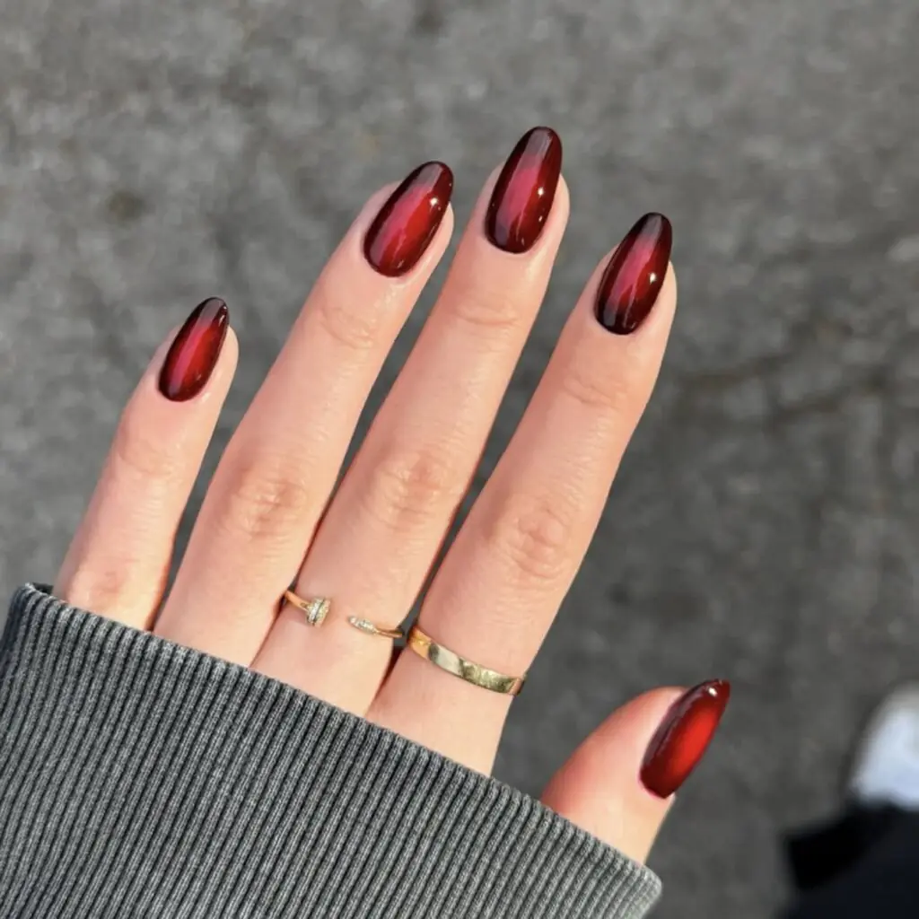 Fall Halloween Nail Design